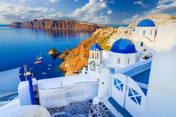 santorini caldera 