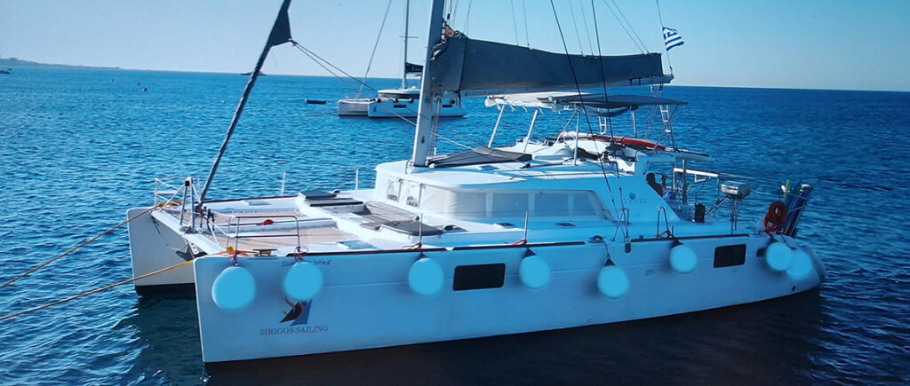 Santorini catamaran day trip