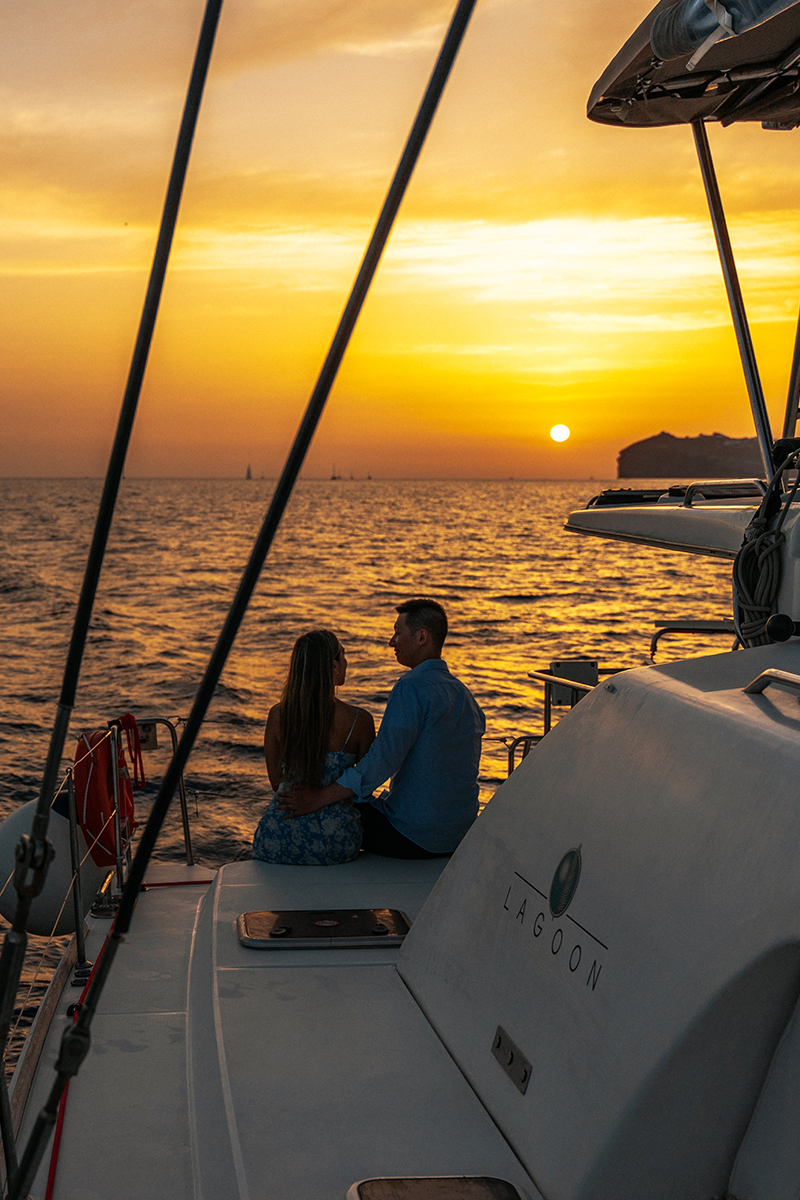 santorini catamaran day trip